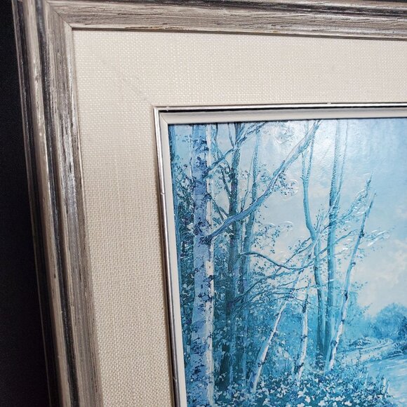 Original James L. Keirstead “Trilliums” Oil Painting | 1990 Signed Canadian Land - Picture 2 of 15